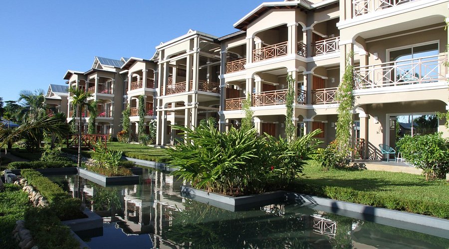 Aerial Beach View at Palm Beach Resort & Spa, Nosy Be, Madagascar
