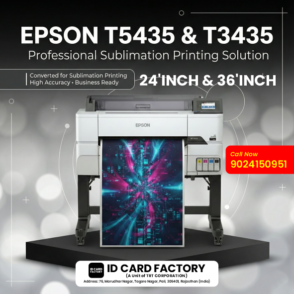 Why Convert EPSON T5435 & T3435 for Sublimation Printing?