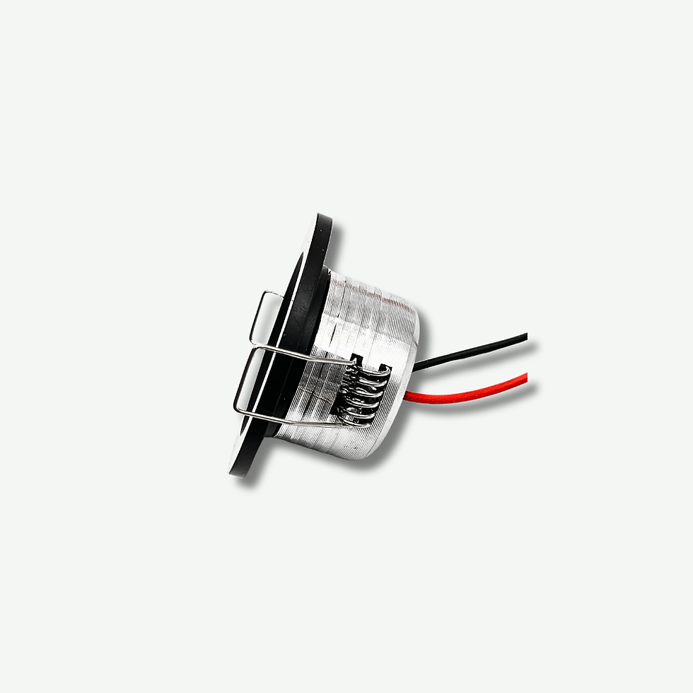 Miniatura: Ojo de buey redondo decorativo 3W