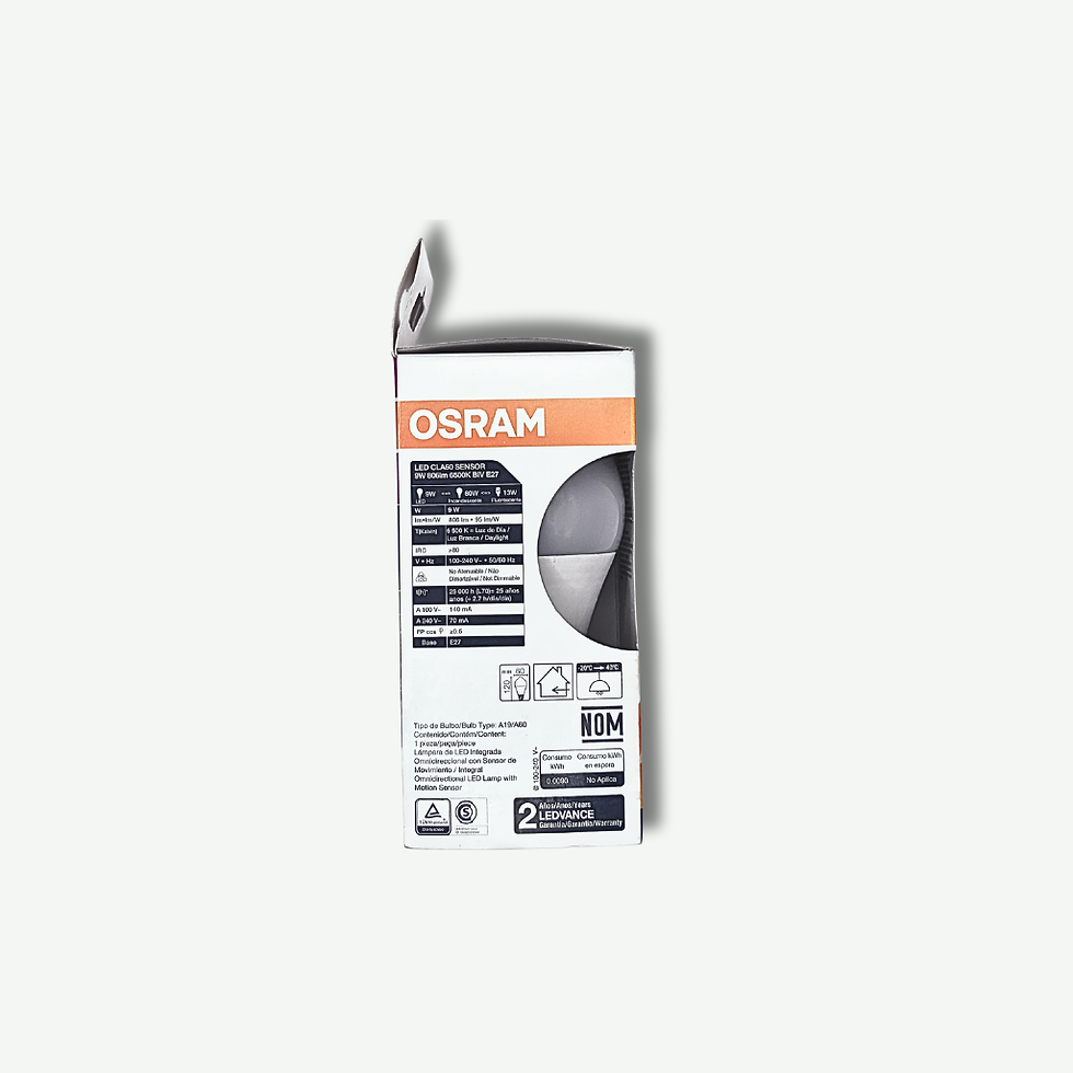 Miniatura: Foco led con sensor