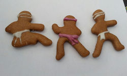ninja bread men