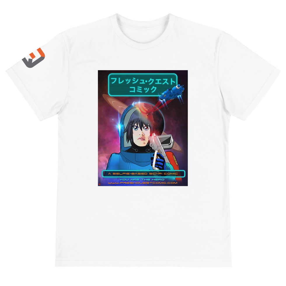 थंबनेल: नोवा-गर्ल: सस्टेनेबल यूनिसेक्स टी-शर्ट