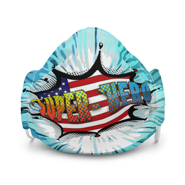 サムネイル： プレミアムスーパーヒーローフェイスマスク