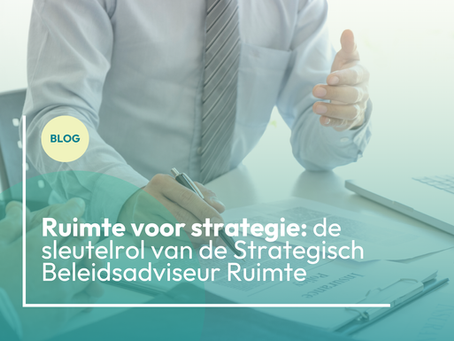 Strategisch beleidsadviseur Ruimte