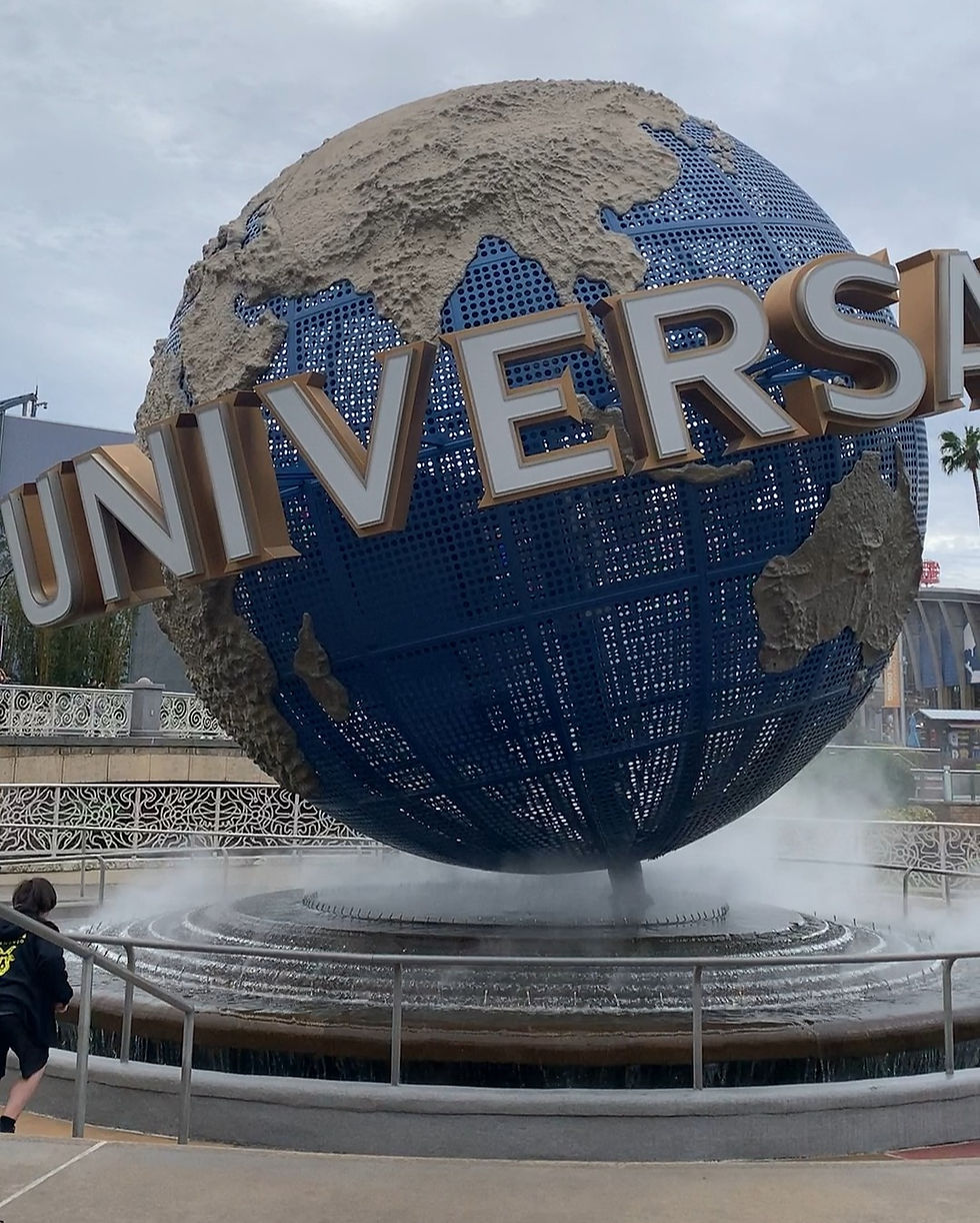 Universal Studios Orlando logo outside the park