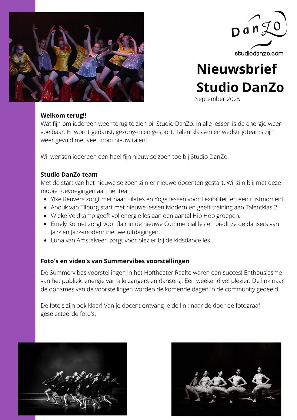 Nieuwsbrief september 2025