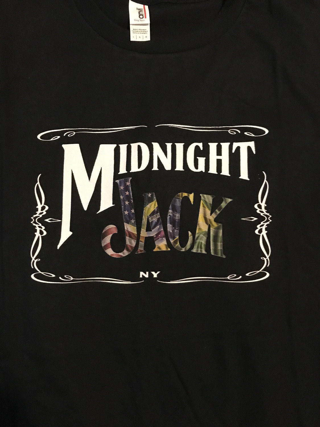Midnight Jack Black Classic Shirt -Short Sleeve