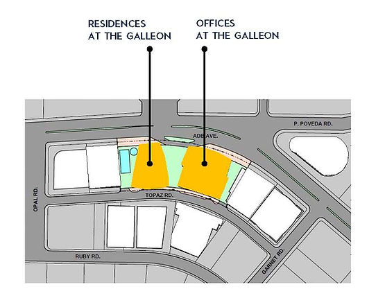 Residences at the Galleon Site Map