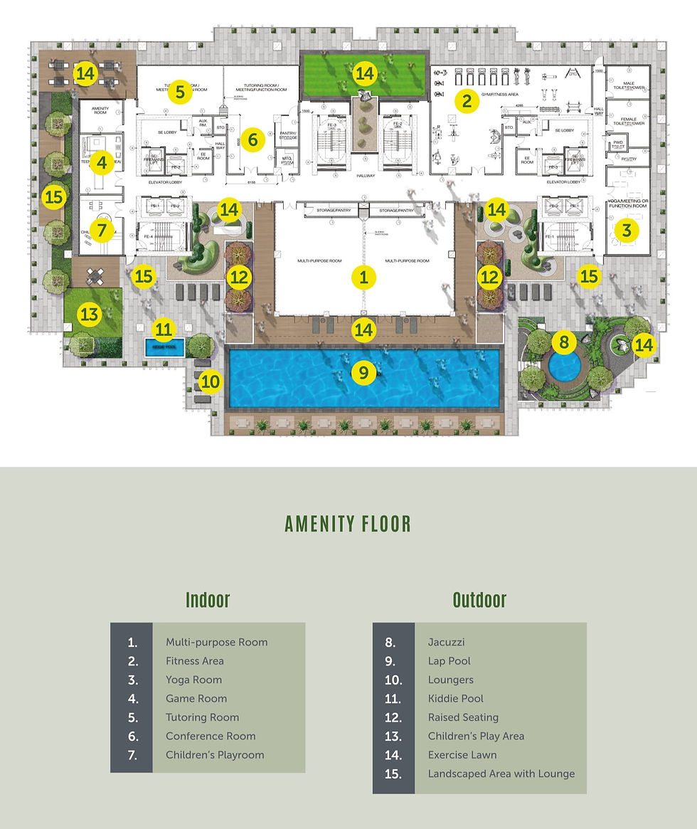 The Grand Midori Ortigas Amenity Deck