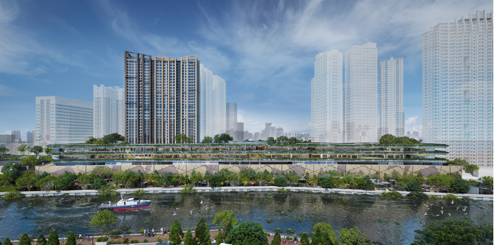 The Observatory's design concept takes inspiration from the Philippine eagle, with its unmatched city vistas and design that mirrors outstretched wings. (Artist's Perspective). Photo source: Federal Land NRE Global