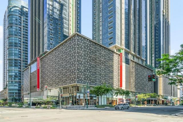 MITSUKOSHI BGC at the podium level of The Seasons Residences