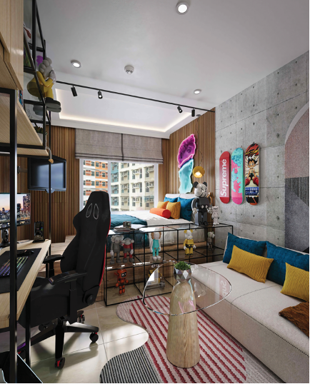 Experience a modern city living experience in Sora Tower and customize your place easily with versatile storage systems. (Artist's Perspective). Photo source: Federal Land NRE Global