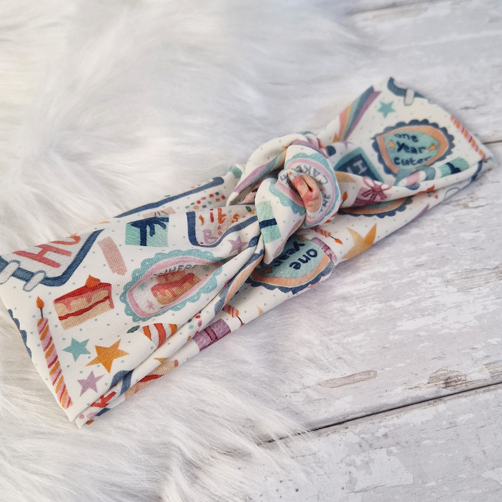 Thumbnail: Birthday Knotted Headwrap