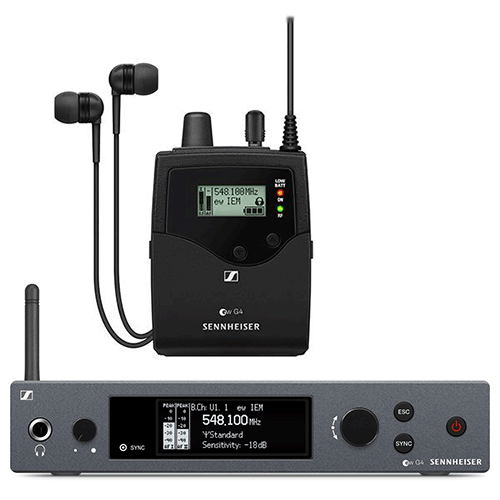 Sennheiser EW IEM G4 in ear monitor system
