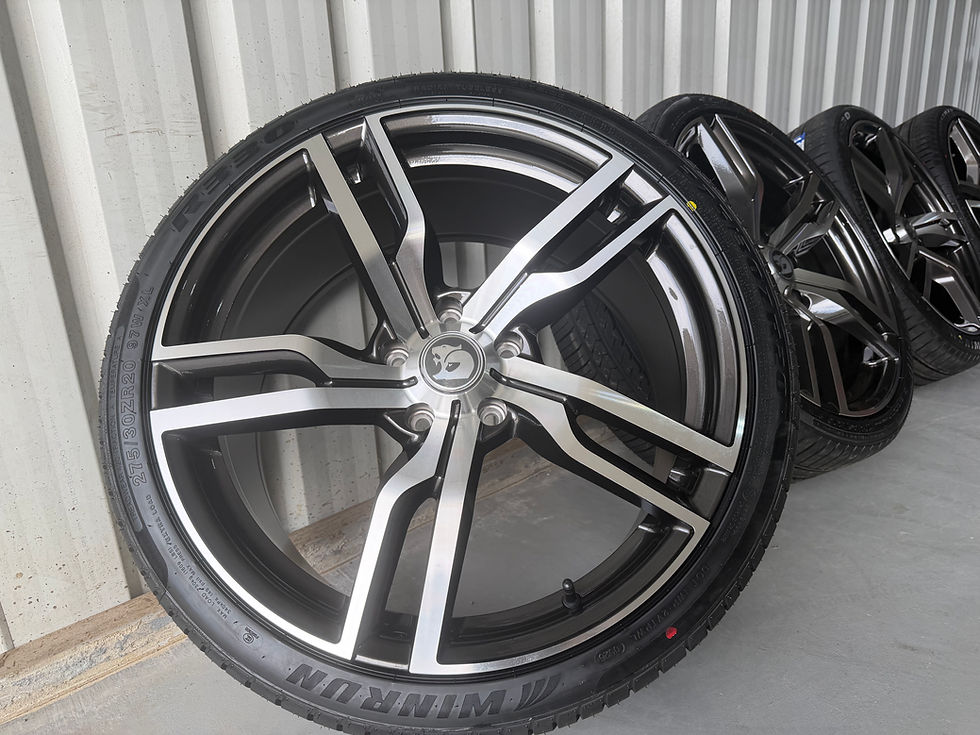 Thumbnail: Brand New Holden HSV 20 Inch Staggered Style Wheels & Tyres 