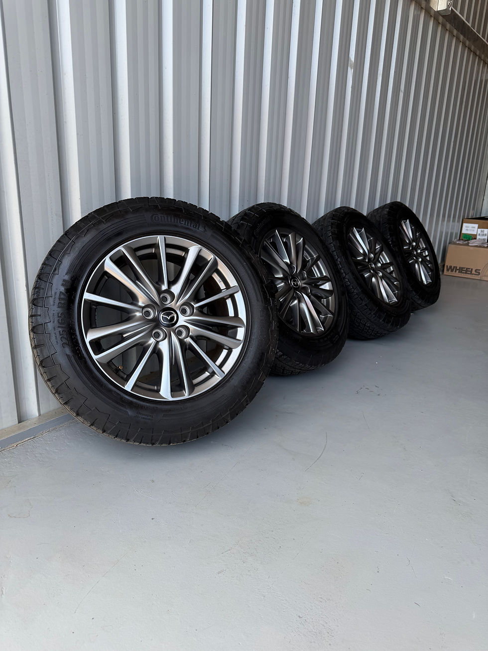 Thumbnail: Genuine Mazda 17x7 Wheels + 225/65R17 Tyres CX5 CX8 CX60 CX9