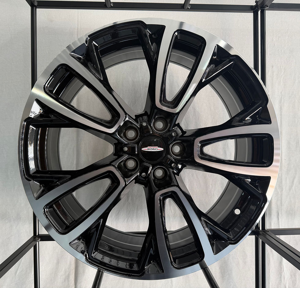 Thumbnail: Brand New Mini Cooper 18 Inch Wheels Gloss Black