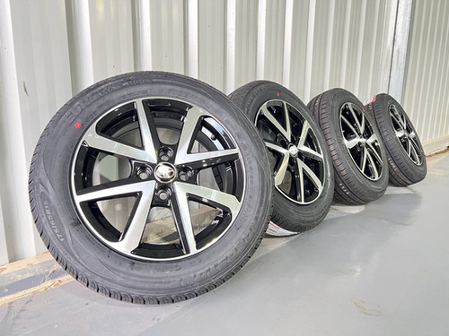 BRAND NEW AFTERMARKET WHEELS AND TYRES TO SUIT TOYOTA YARIS 15 INCH ...
