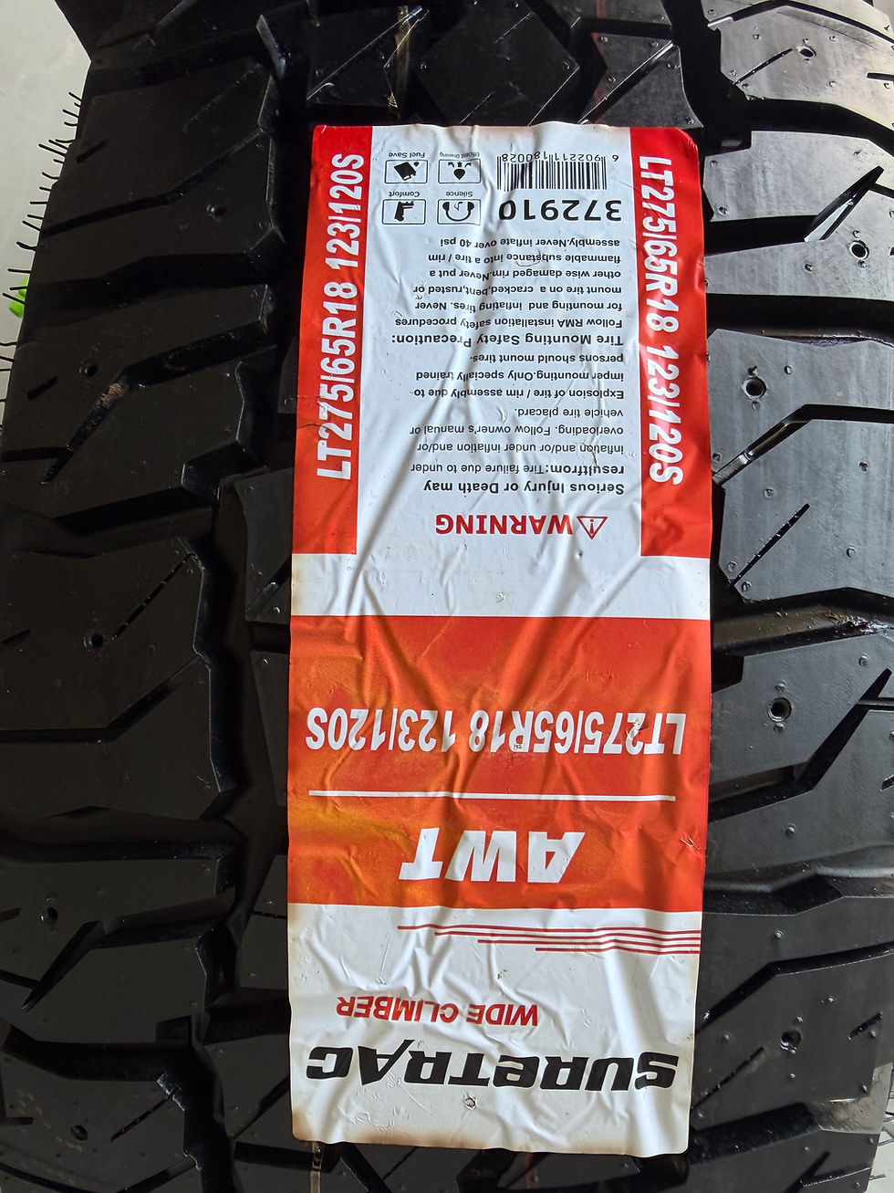 Thumbnail: Genuine Ford Ranger Wildtrack 18 Inch Wheels = 275/65R18 Tyres