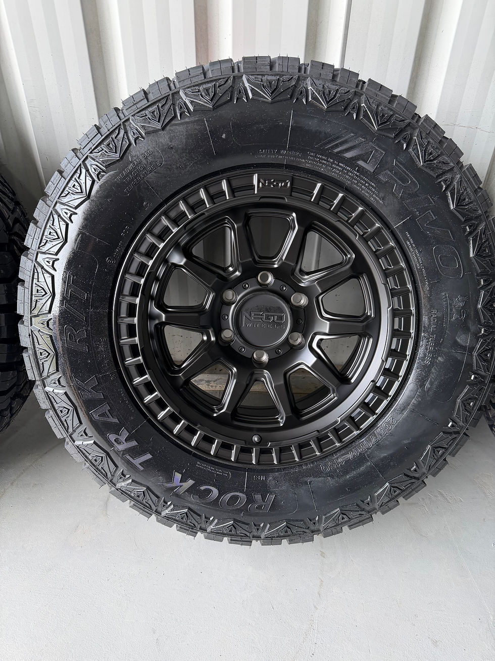 Thumbnail: Brand New 17 Inch Negu Aftermarket Wheels and 265/70R17 Tyres