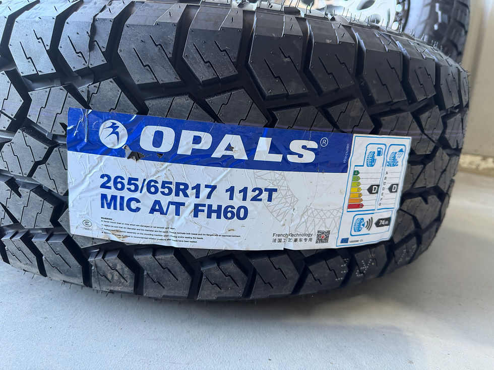 Thumbnail: Brand New 17 Inch Negu wheels with OPAL tyres