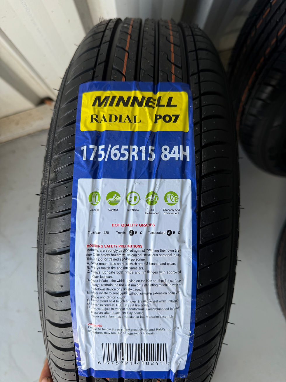 Thumbnail: Brand New 15 Inch Wheels and Tyres 175/65R25 / 4x200