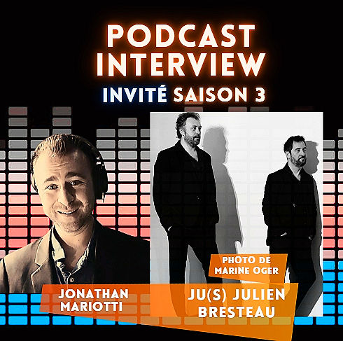 Le prochain concert de JU (S) Julien Bresteau Découvrez l'artiste et ses amis musiciens !