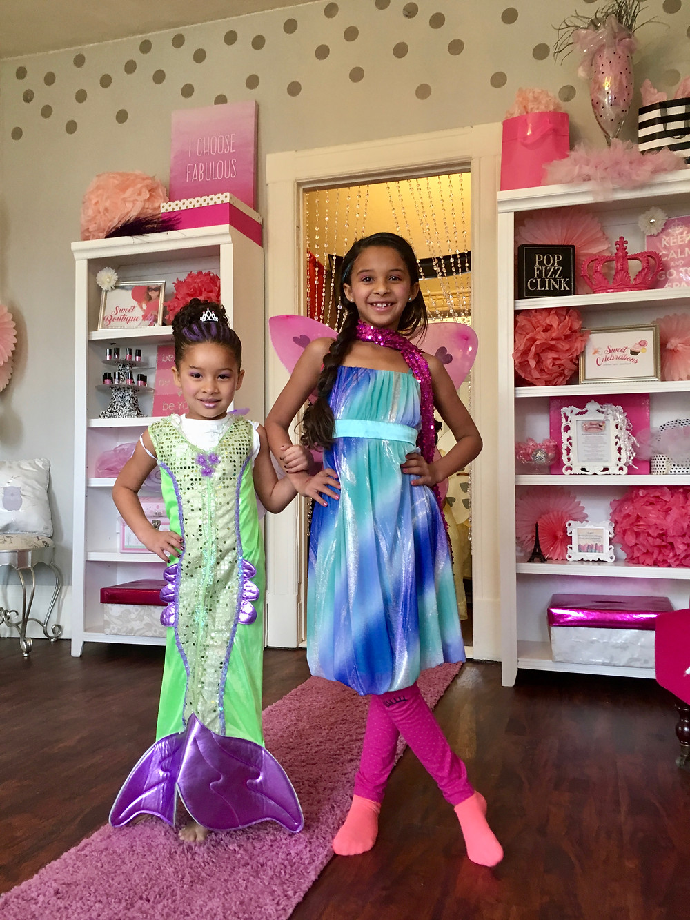 Fashion show birthday party