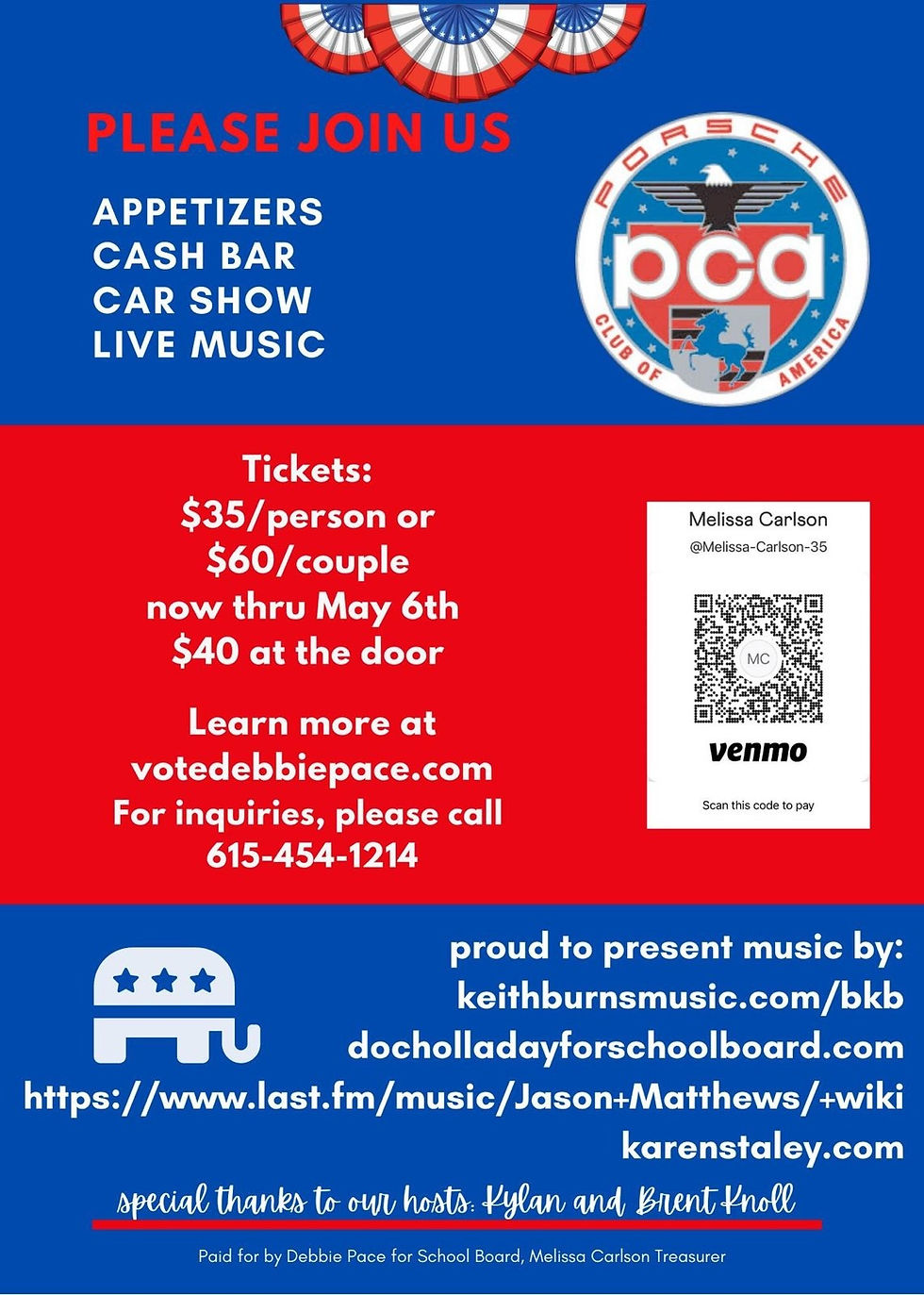 Songwriter's Night Under The Tent 