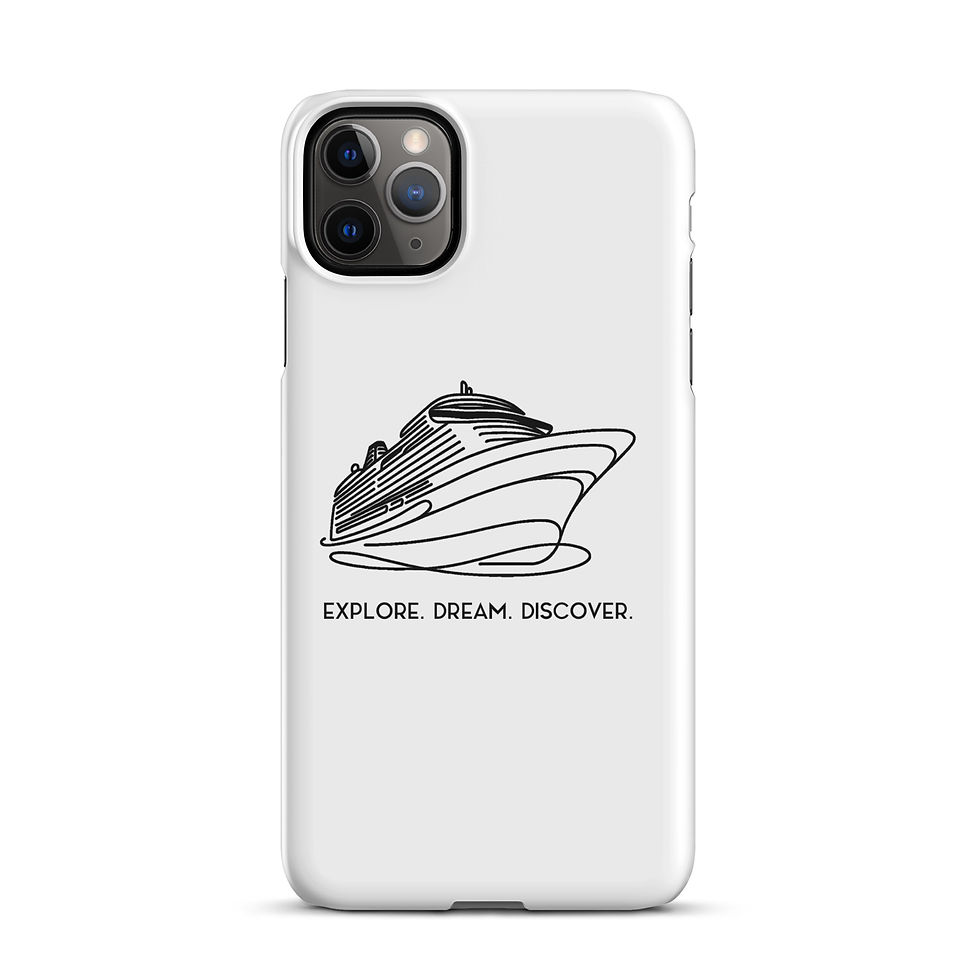 Thumbnail: Voyager's Shield: Minimalist Global Phone Case for iPhone®
