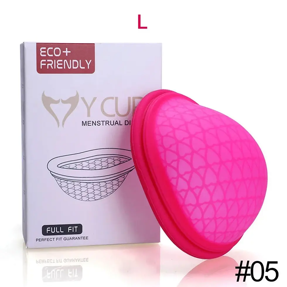 Miniatura: Reusable Menstrual Disc For Women Feminine Lady Menstrual Disc With Tail Flat-fi