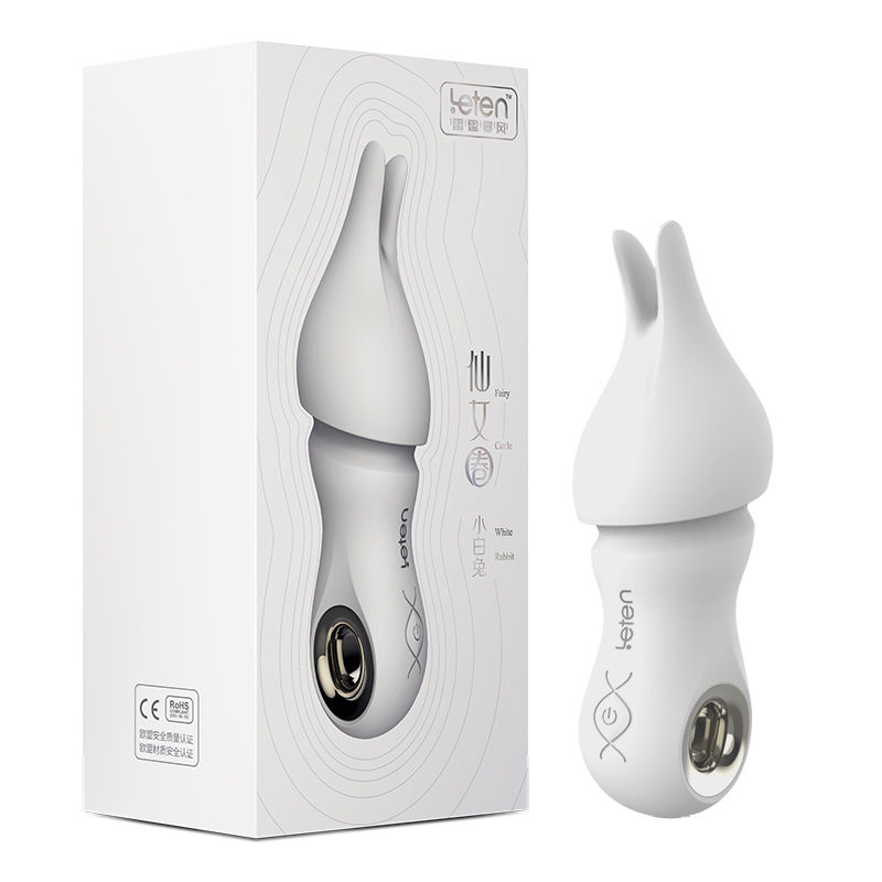Miniatura: Detalhe do vibrador Bullet Leten Silencioso, recarregável via USB e resistente à água