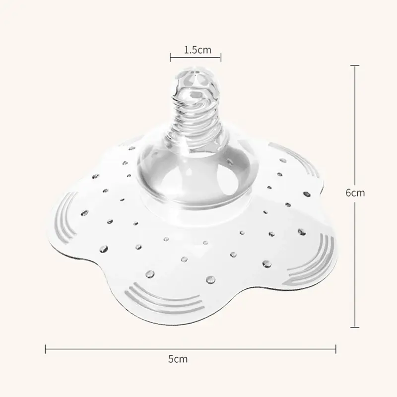 Miniatura: Silicone Nipple Protector Breastfeeding Mother Protection Shields Milk Cover Pop