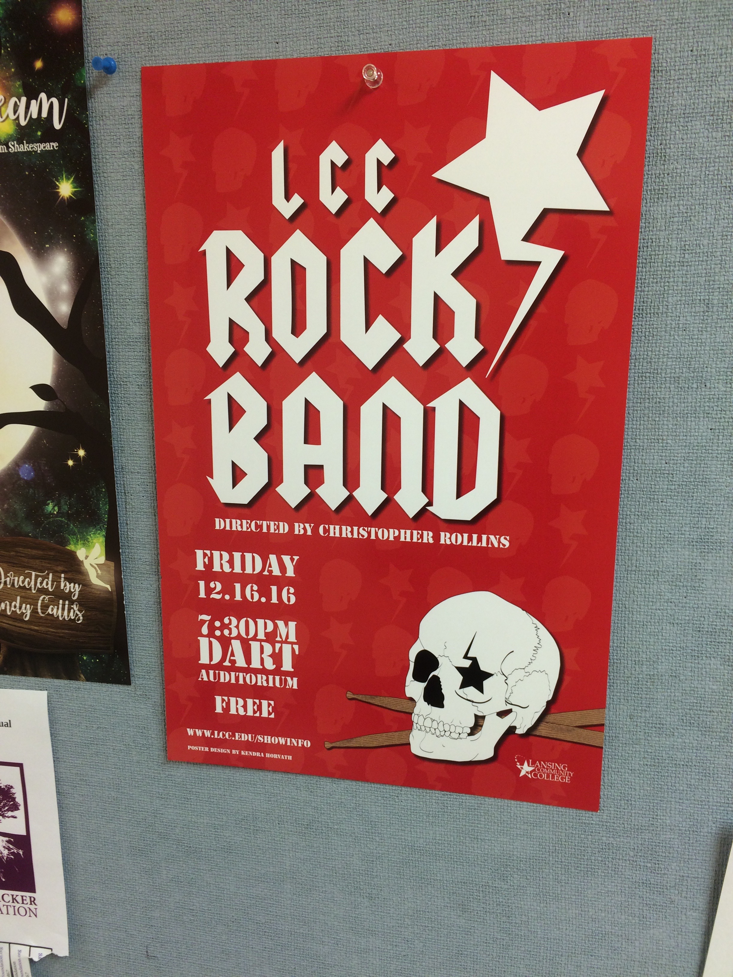 LCC Rock Band poster