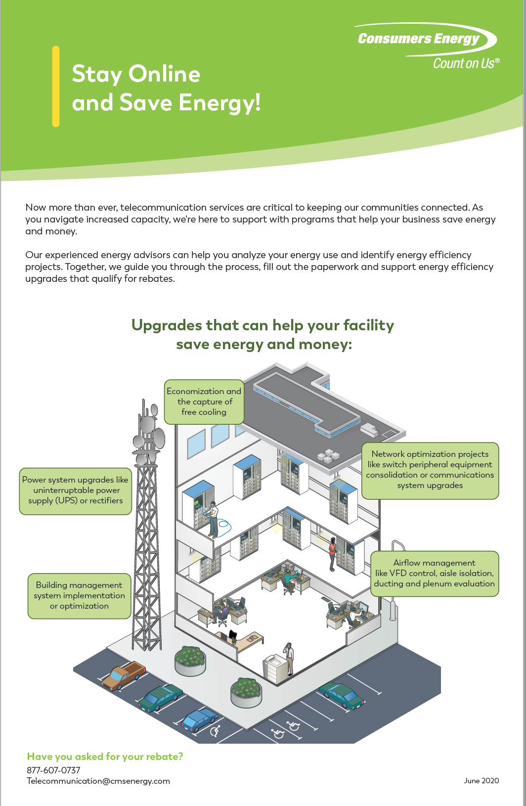 Telecom. Infographic