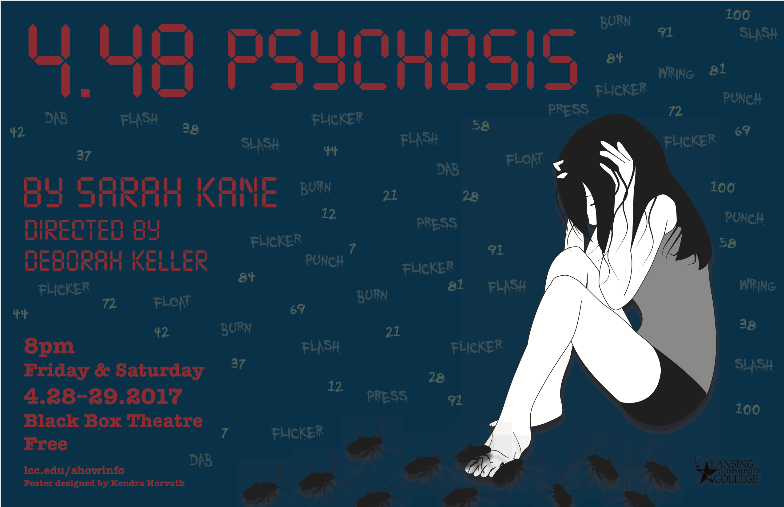 4.48 Psychosis Poster
