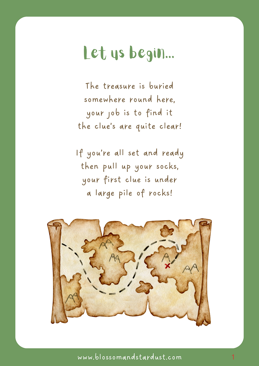 Thumbnail: Treasure Hunt Party Pack PDF