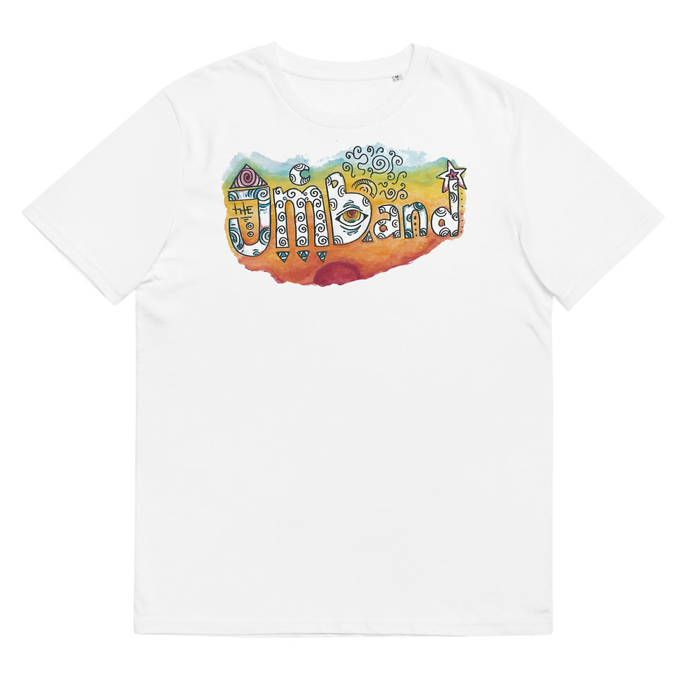 Thumbnail: Stephanie's Rainbow Jeff Miller Band Logo T-Shirt