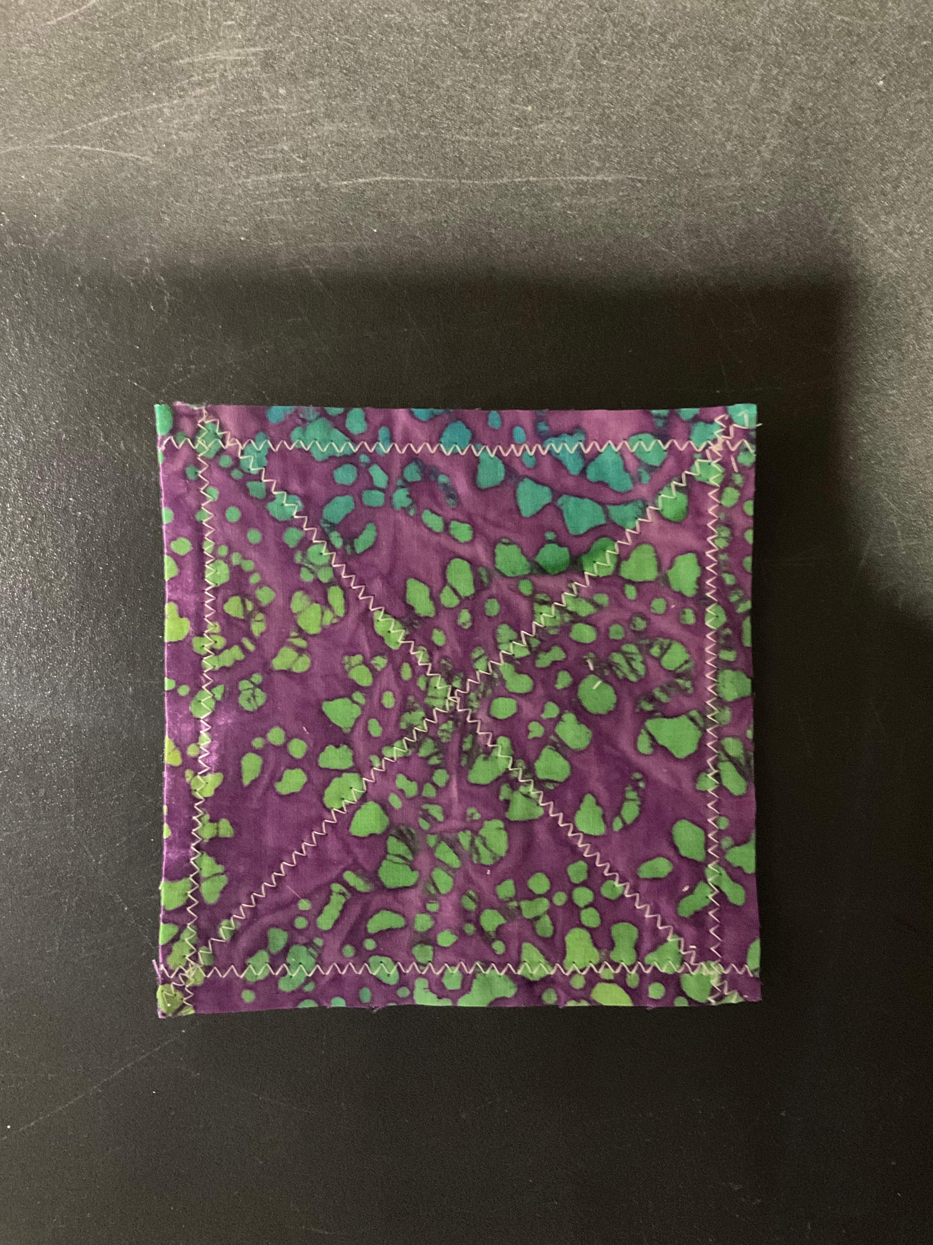 Purple Funk - Small Jar Opener on Black