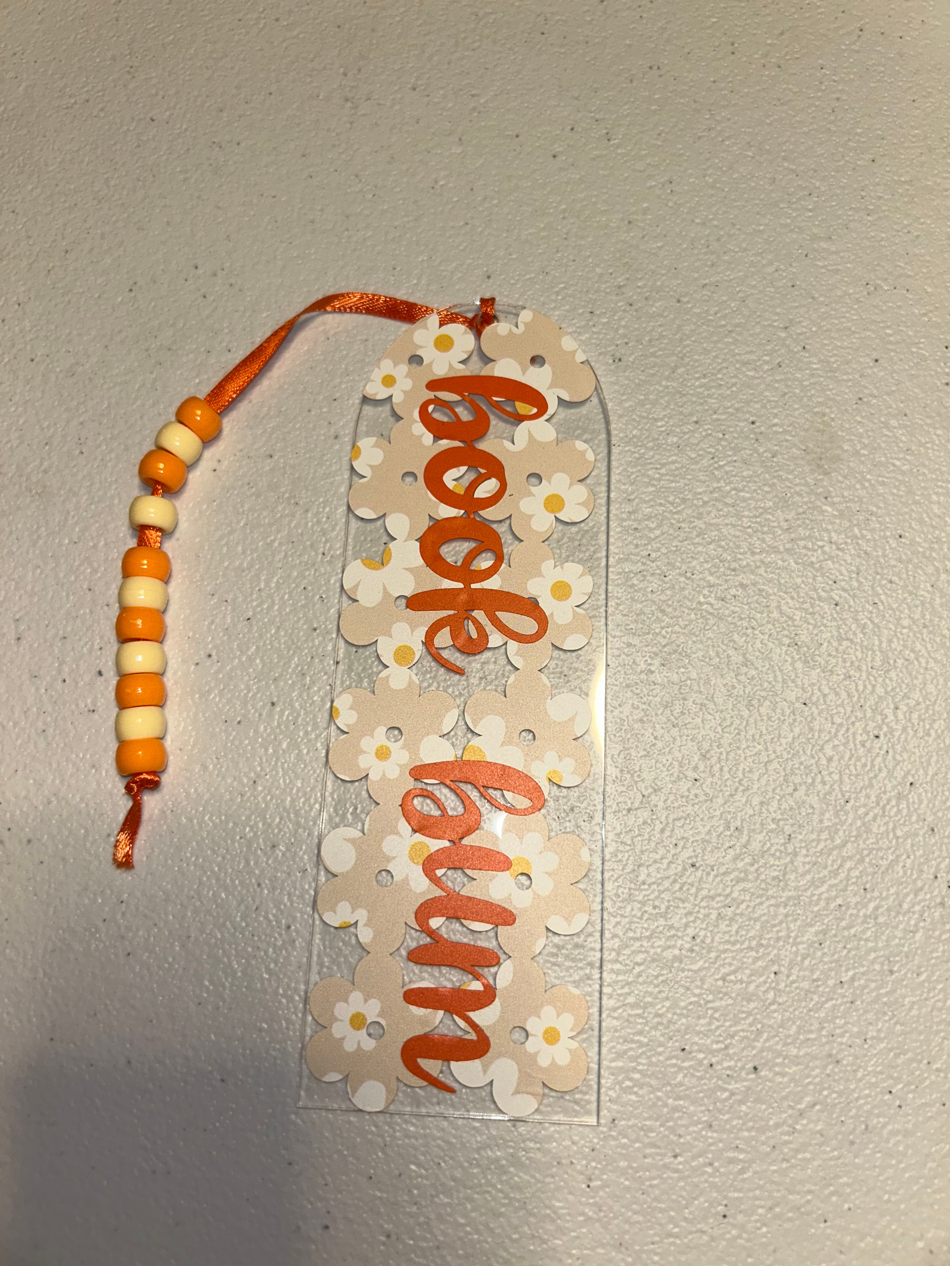 Book bum - Acrylic Bookmark