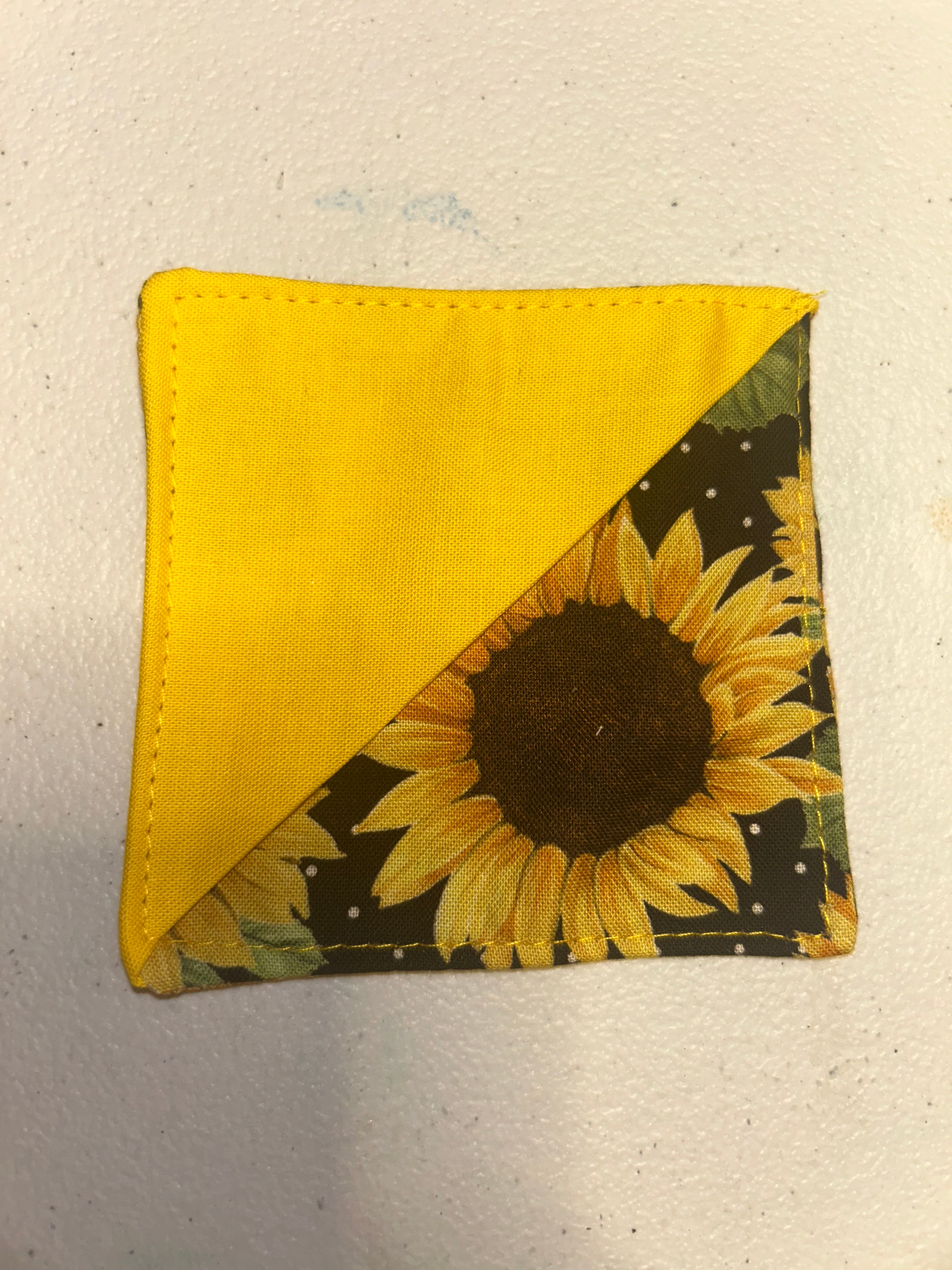 Country Sunflowers  - Corner Bookmark