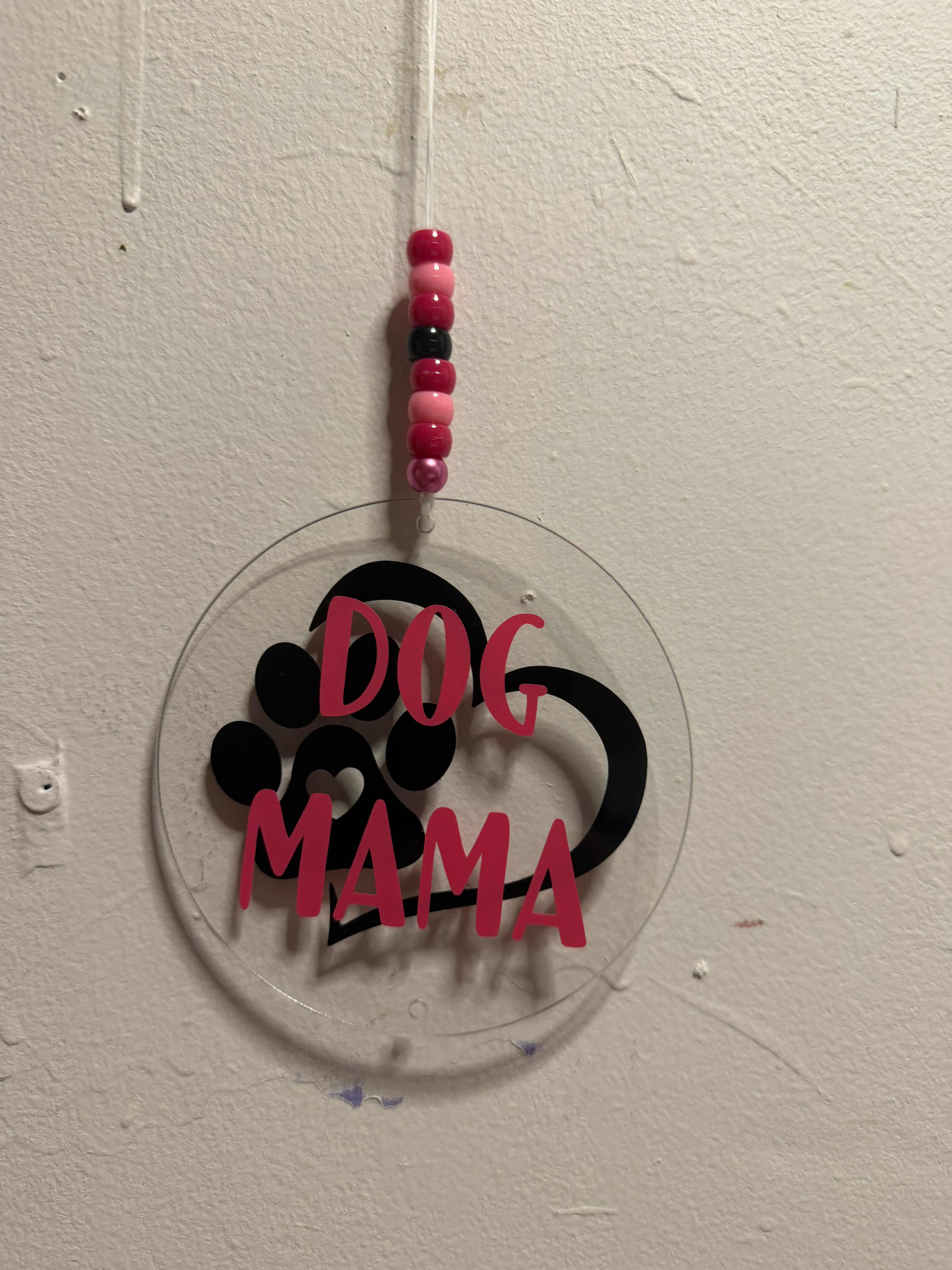 Dog Mama  - Rearview Mirror Charm