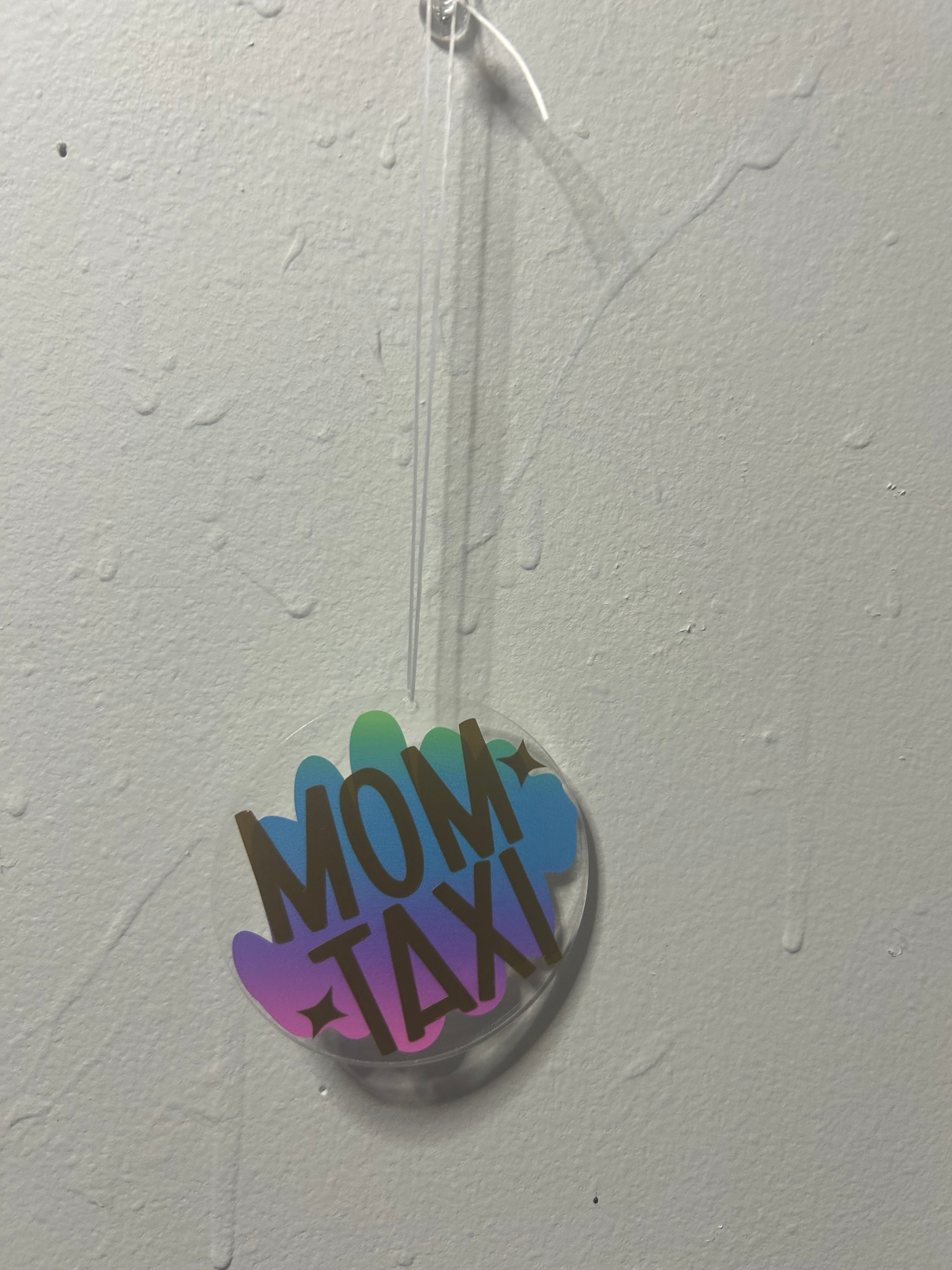 Mom taxi - Rearview Mirror Charm
