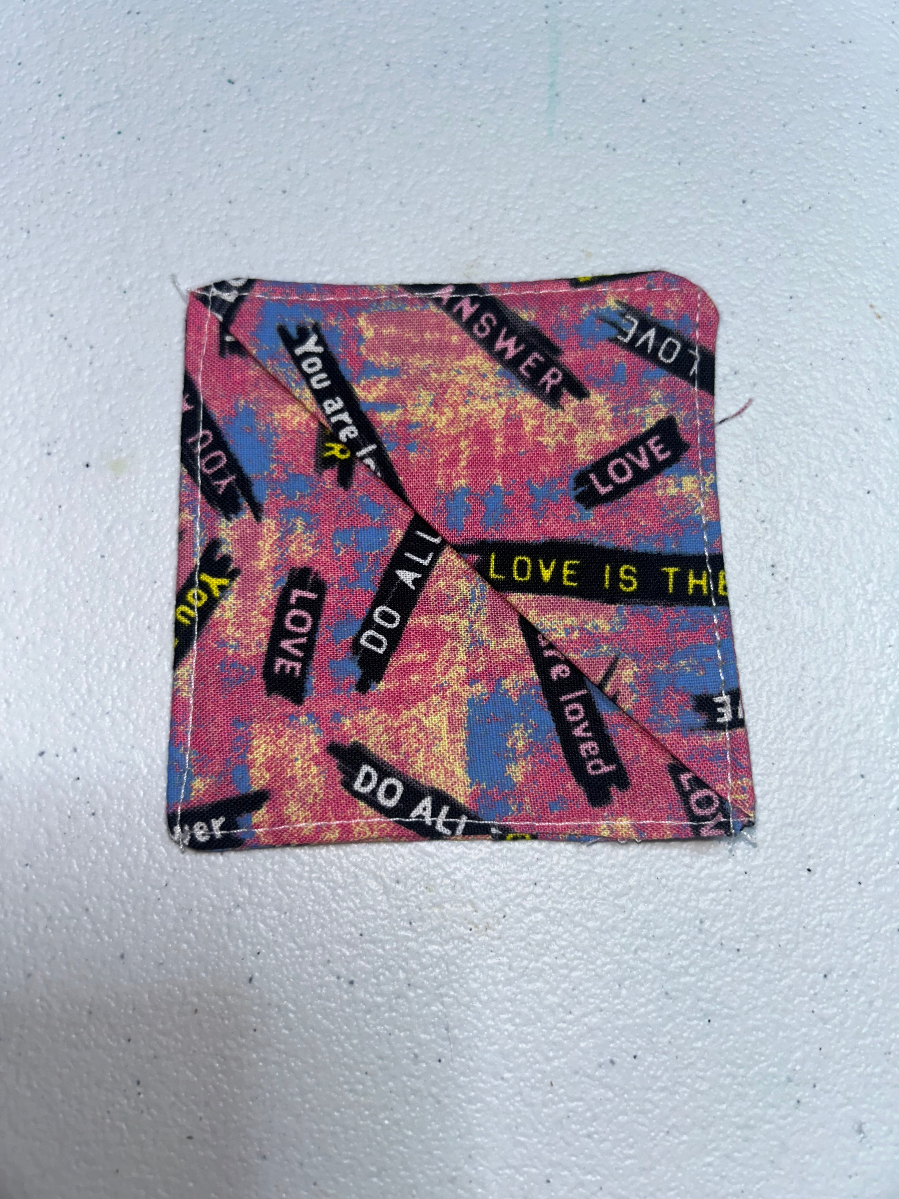 Love Tie-Dye - Corner Bookmark