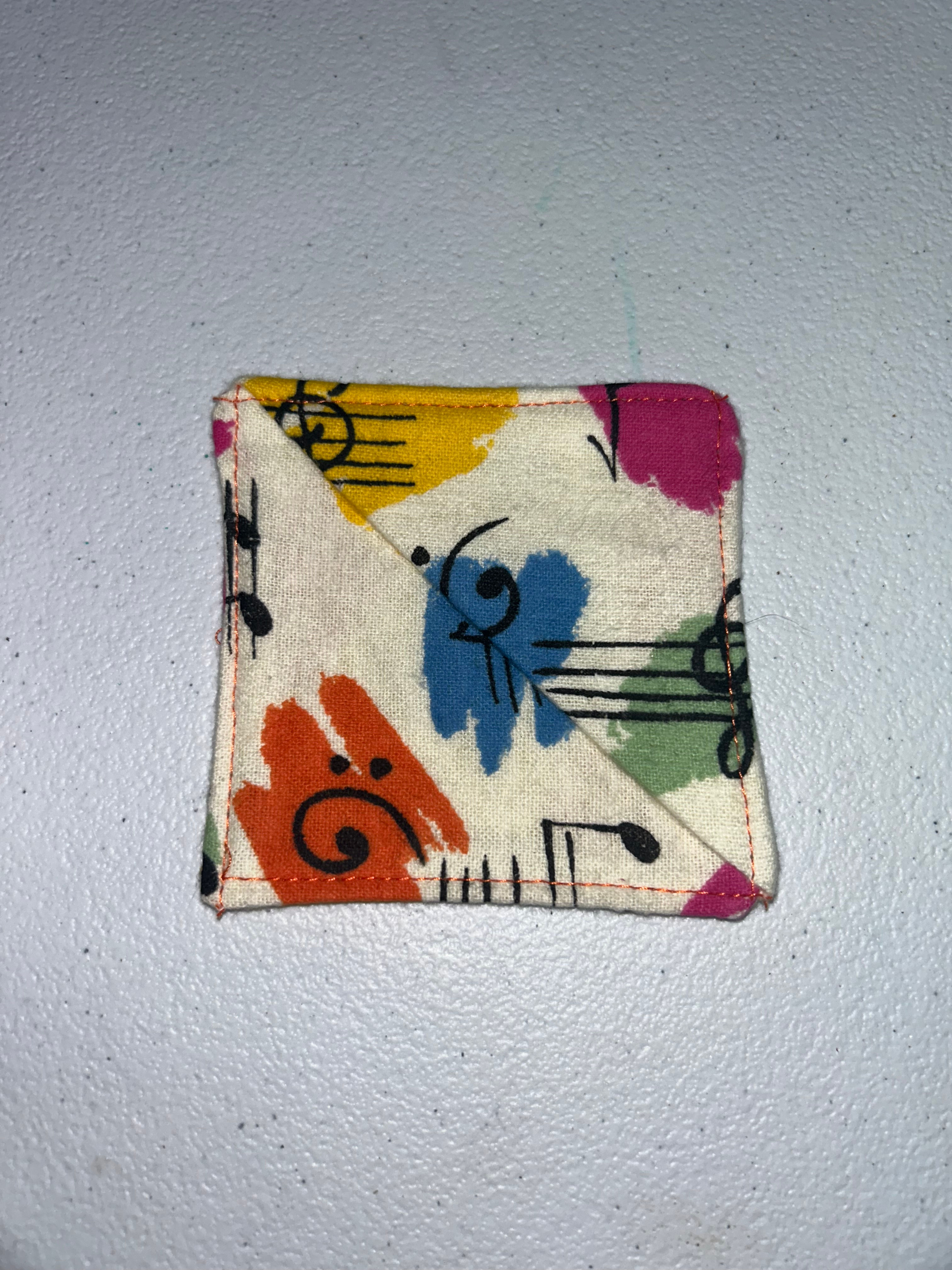 Watercolor Music - Corner Bookmark