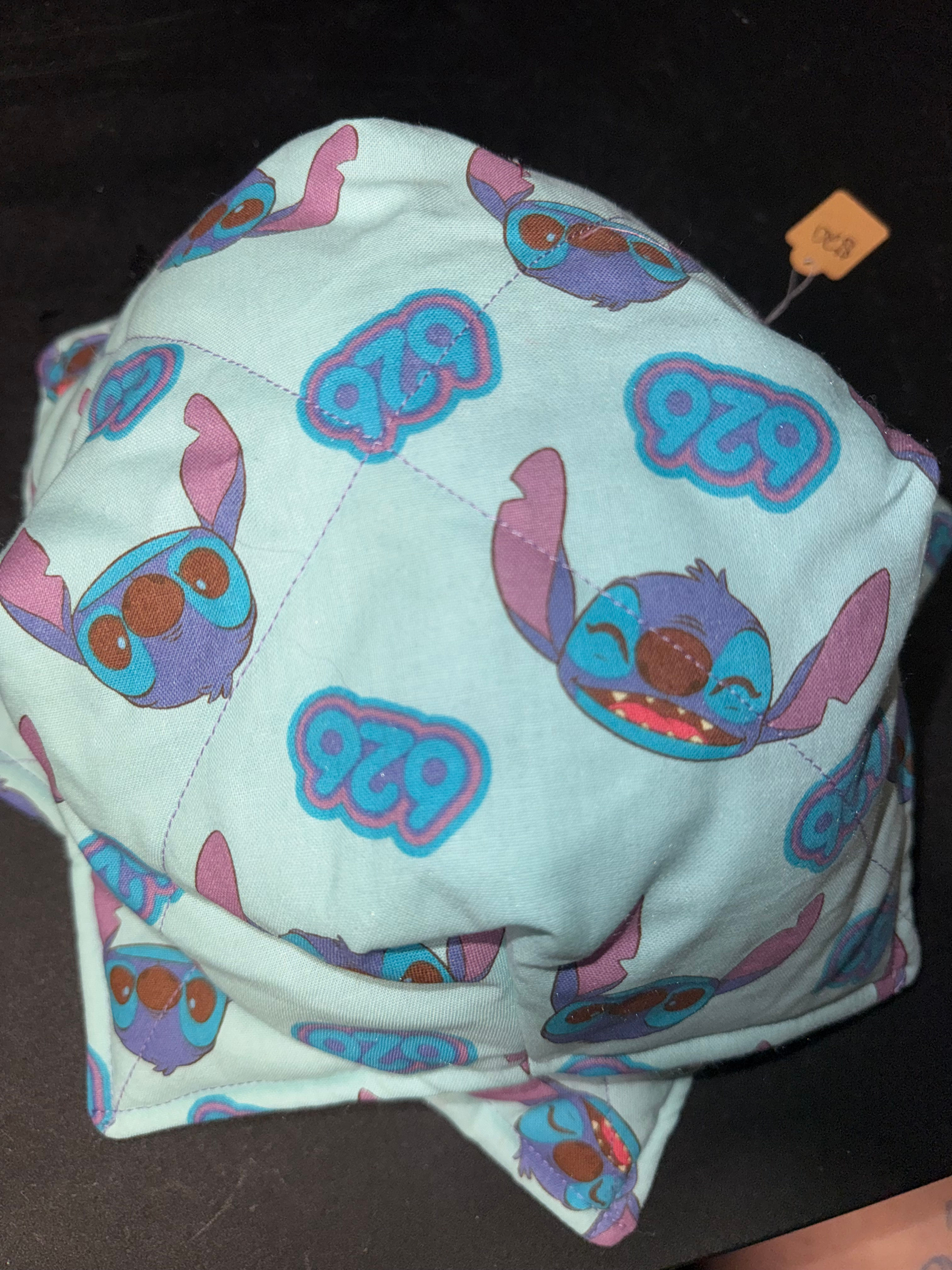 Stitch & Purple Floral - Medium Bowl Coozies