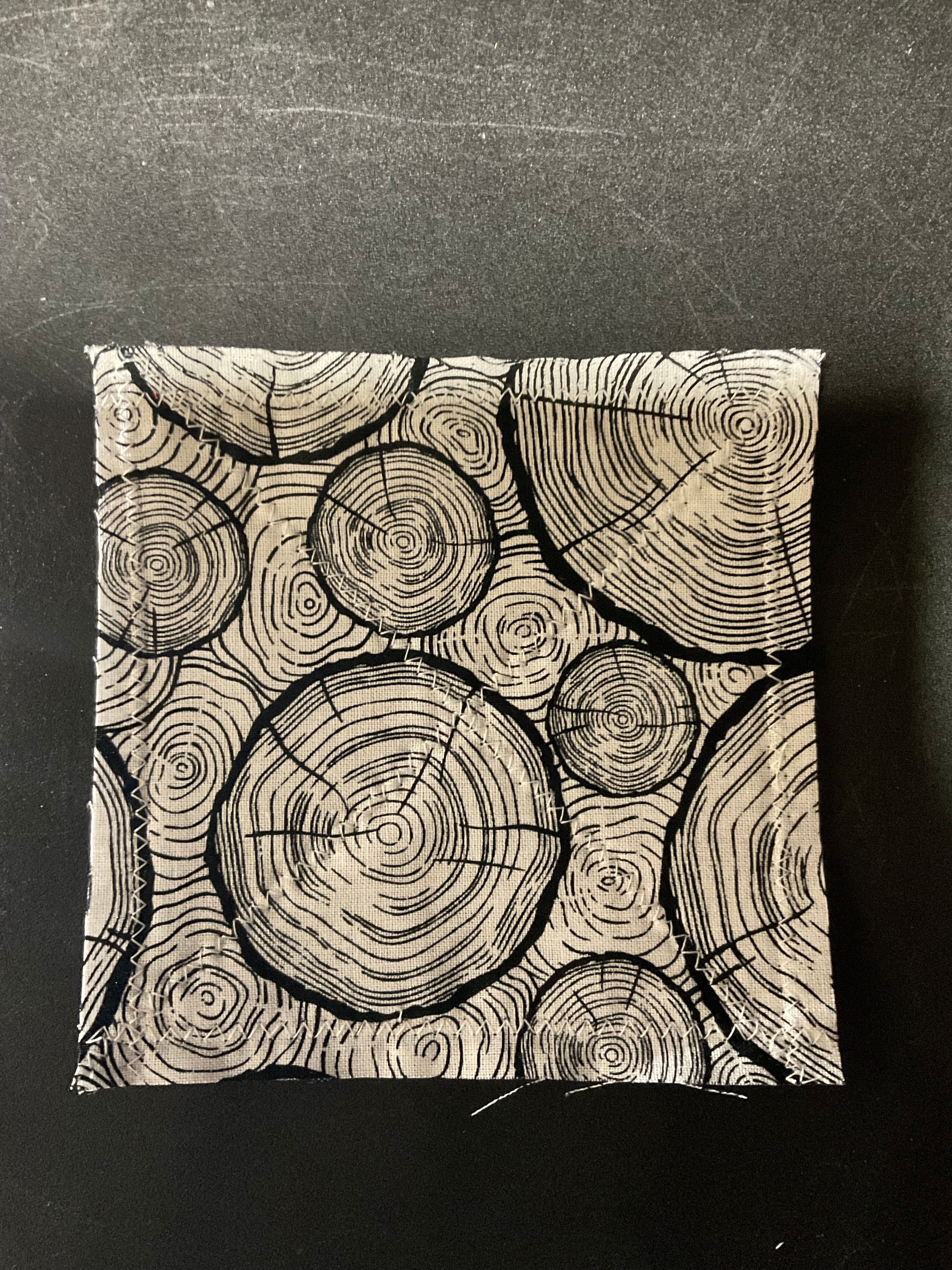 Wood Cookies - Small Jar Opener on Black