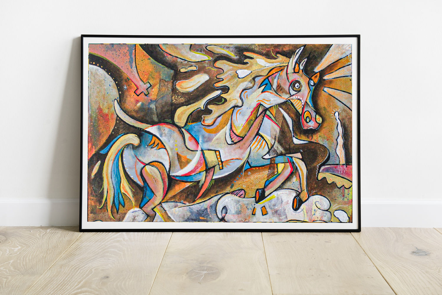 Rêve de cheval - Affiche ART (50x70cm)