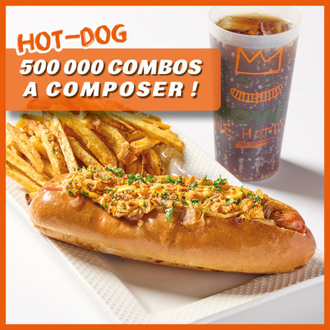 500 000 combos de hot-dogs à composer chez DOWL (Lille)