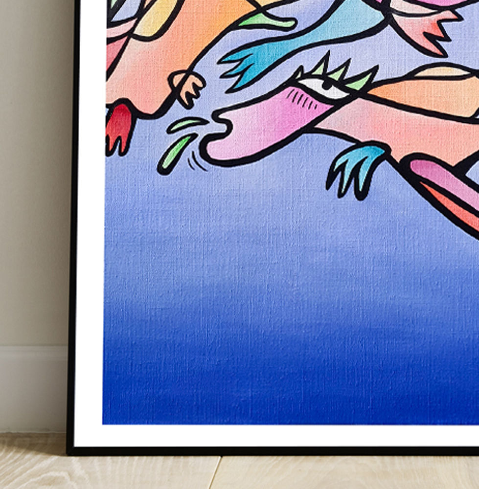 Miniature : Murmuration d'oiseaux - Affiche ART (50x70cm)